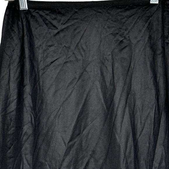 Vintage Vassarette‎ Black Nylon Slip - Picture 3 of 6